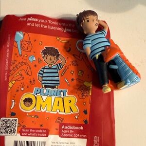 Planet Omar Action Figure with Blue Stripes